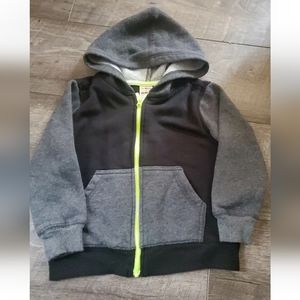 Healthtex Boys Black Zip Up Hoodie 3T
